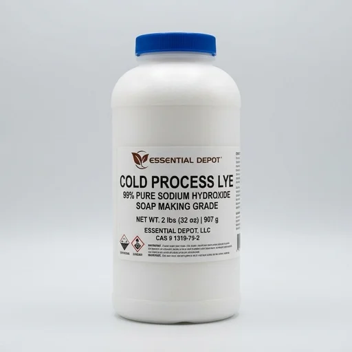Essential Depot Cold Process Lye - 99% Pure Sodium Hydroxide